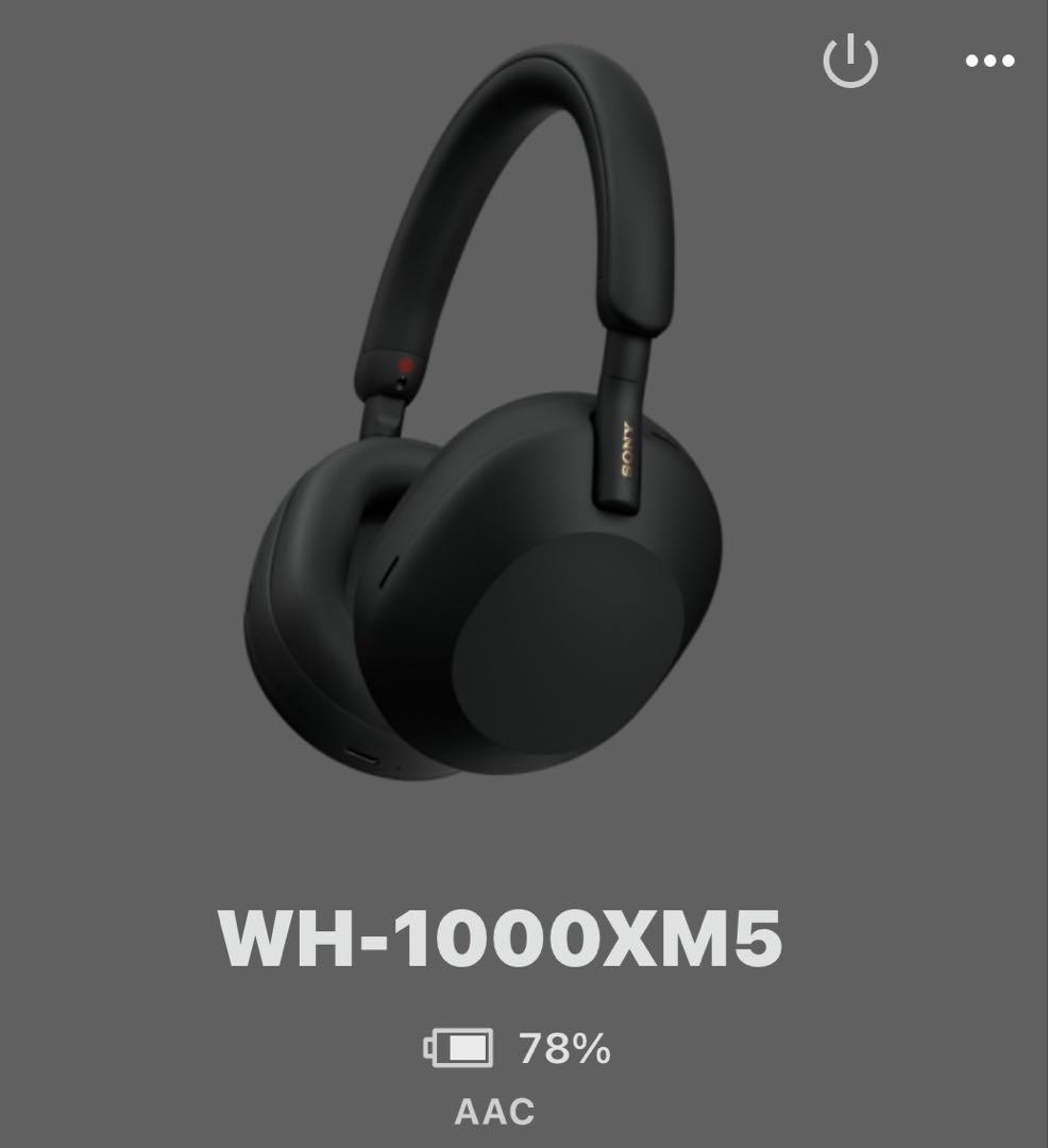 【美品】SONY WH-1000XM5 ヘッドホン