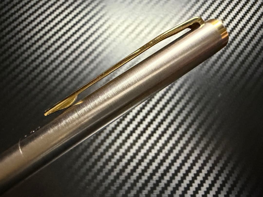 未使用に近い モンブラン ノブレススリムライン EF 極細字 万年筆 14金