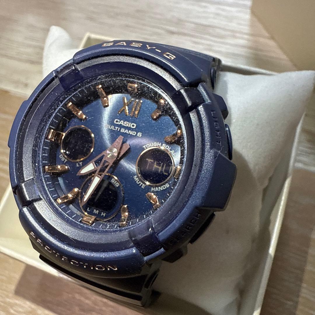 BABY-G ネイビー 時計