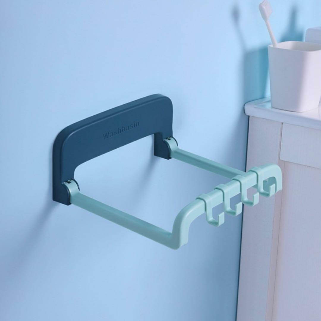 お風呂　ラック　フック　壁掛け　吸盤　強力　賃貸　洗面器　掃除用具　タオルかけ