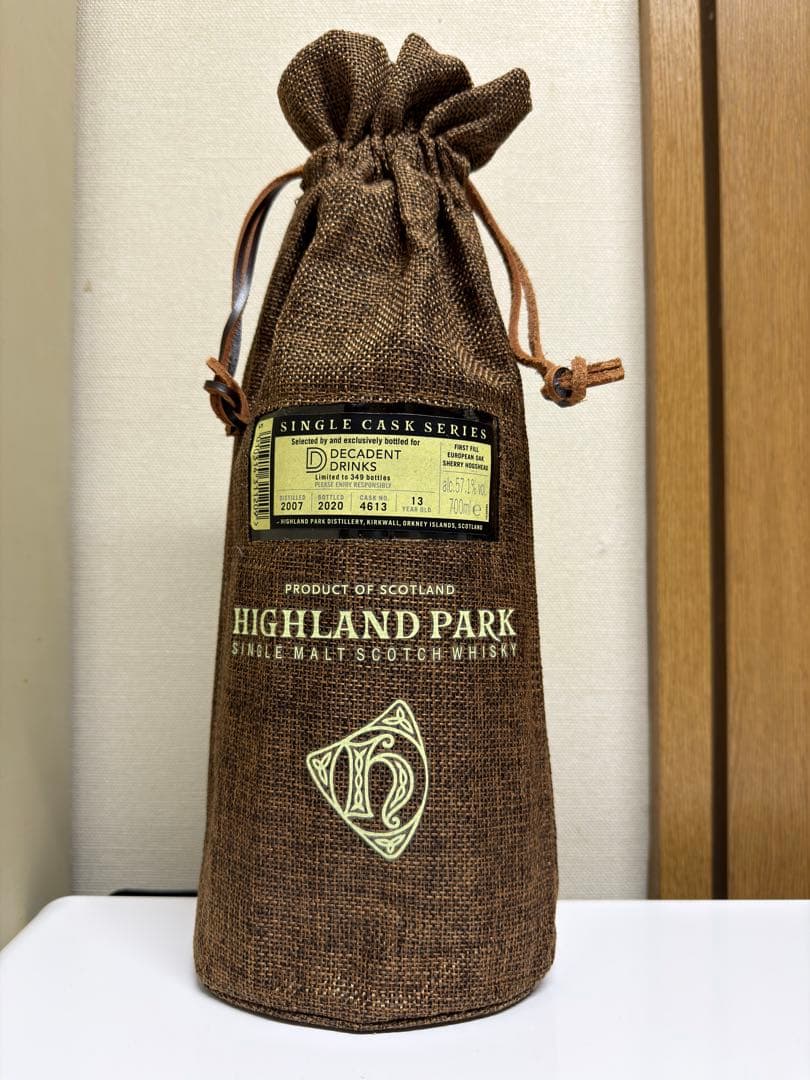 ハイランドパーク　DECADENT DRINKS 2007 13年　700ml