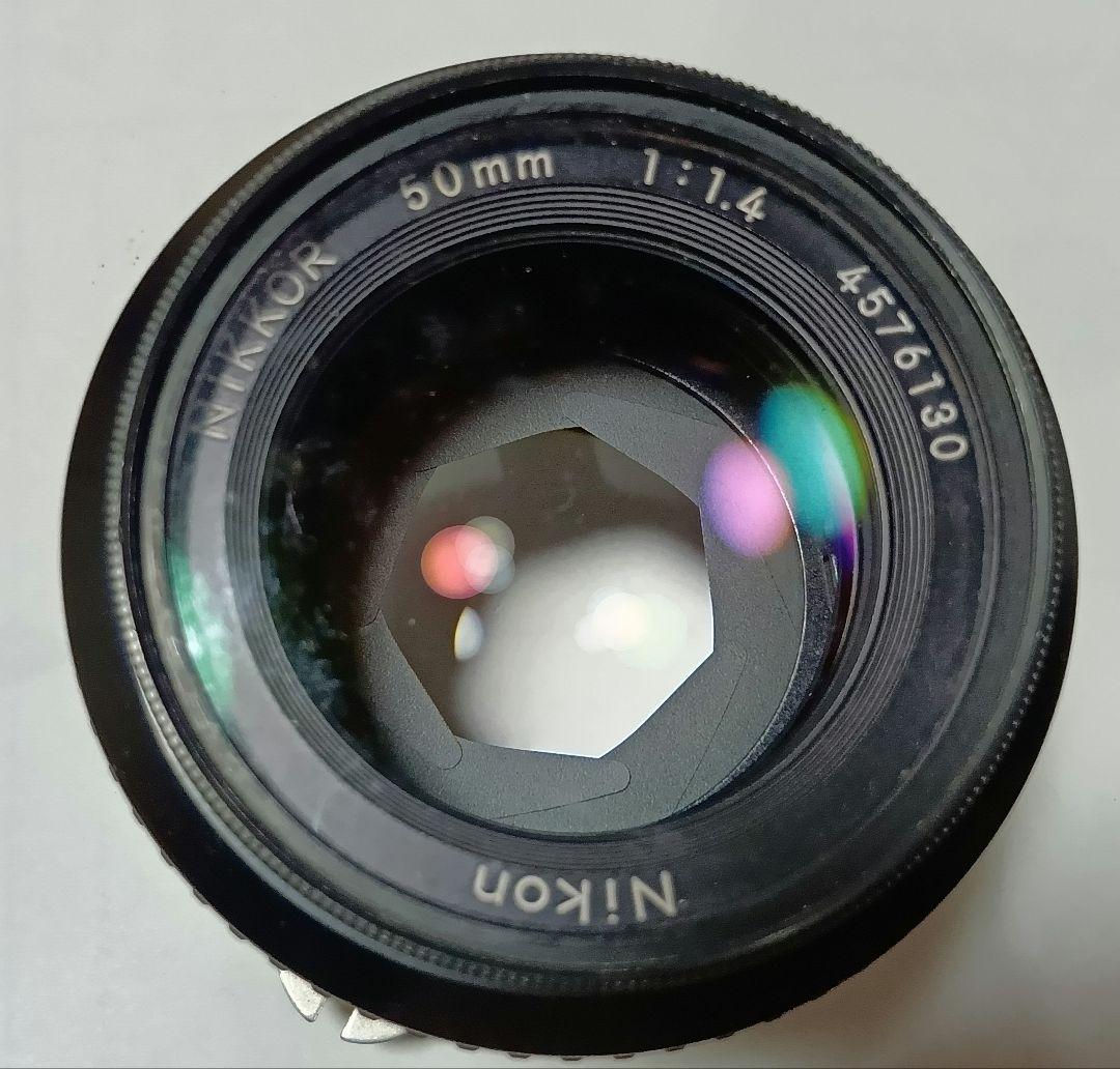 ジャンク Nikon FE 一眼レフカメラ レンズ付 3種