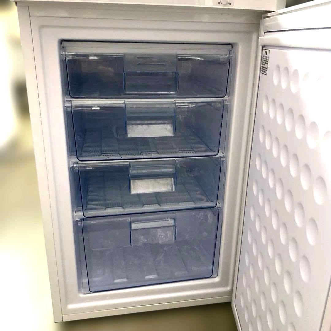 アイリスオーヤマ 1ドア ノンフロン冷凍庫 IUSD-9B-W