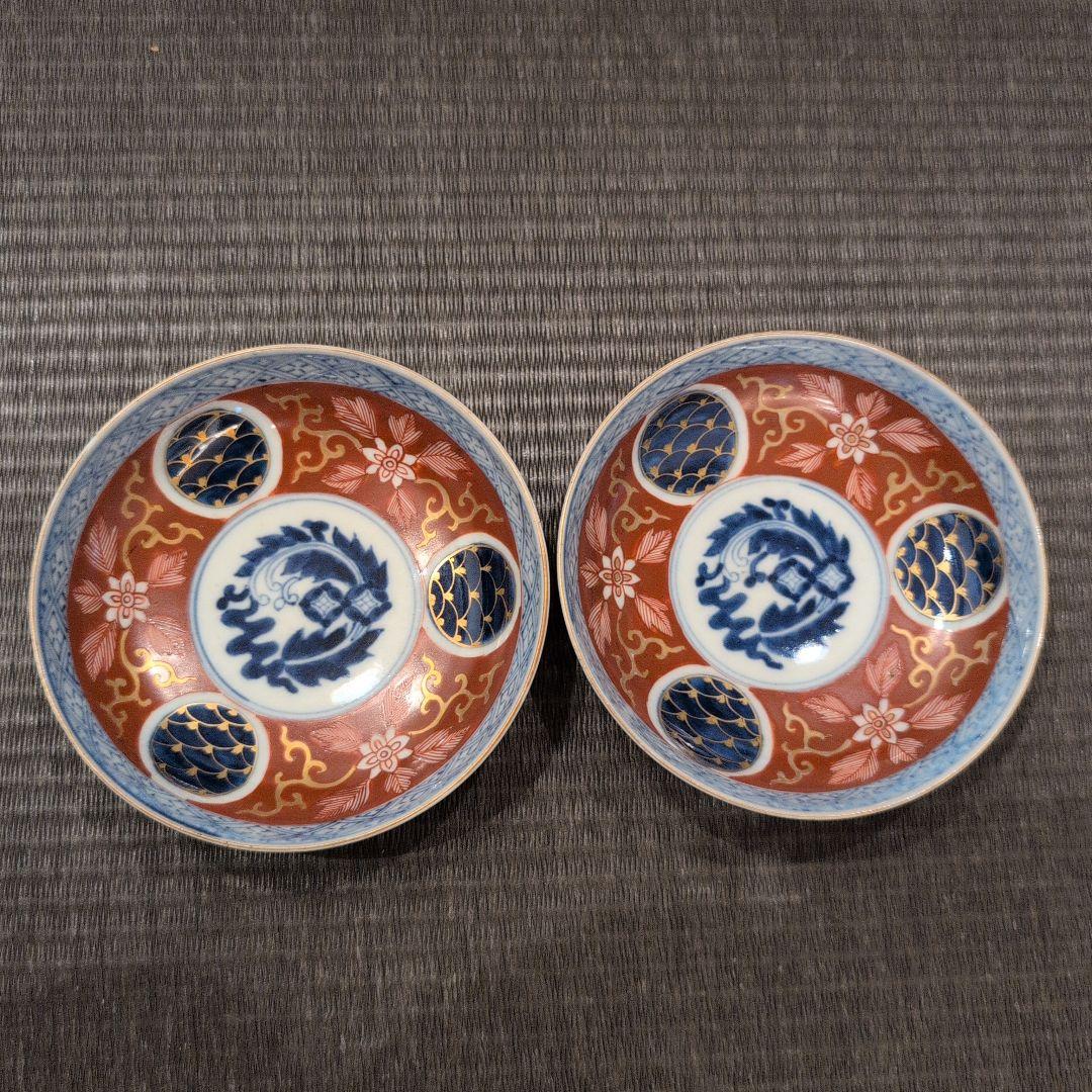 古伊万里焼 小皿 10客揃い 時代箱