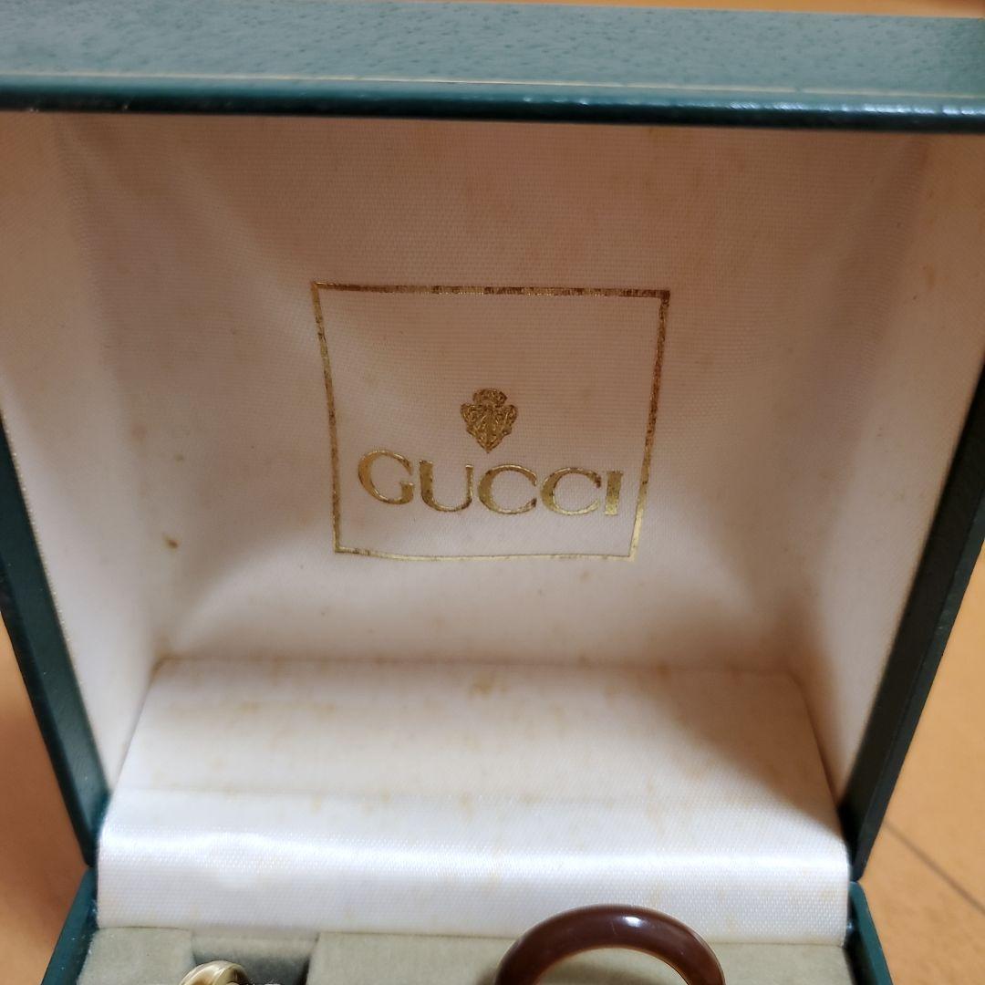 Gucciチェンジベゼルウォッチゴールドバングル