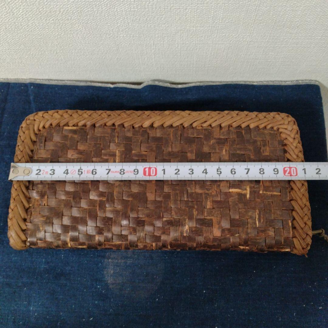 【未使用】山葡萄やまぶどう最高級天然素材 長財布/網代編み