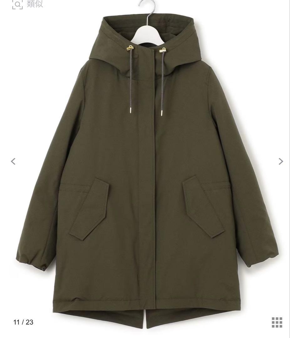 撥水加工　ミリタリーダウンコート