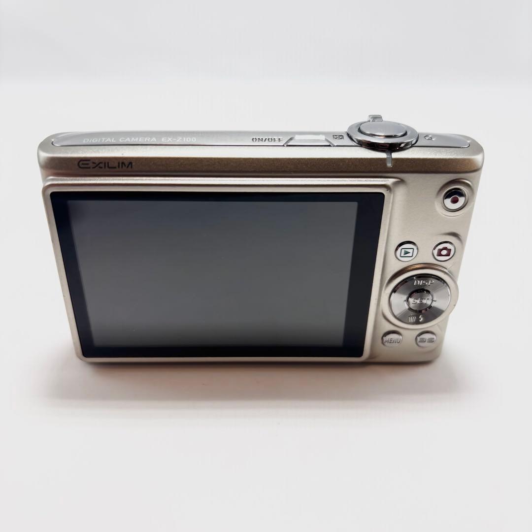 【美品】CASIO EXILIM EX-Z100 ゴールド デジタルカメラ