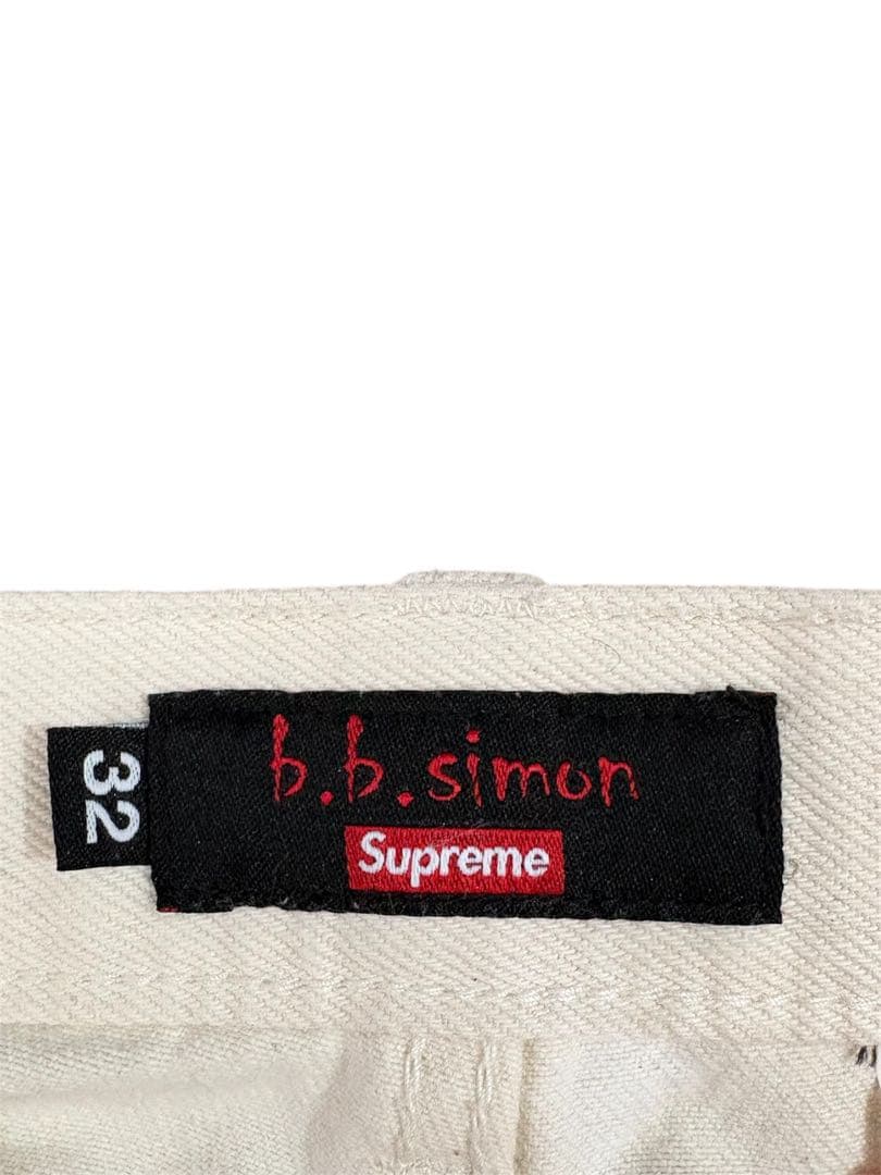 22SS SUPREME B.B. SIMON デニムパンツ