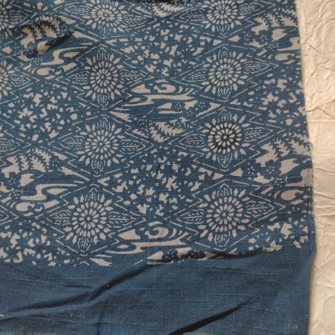 藍染浴衣反物