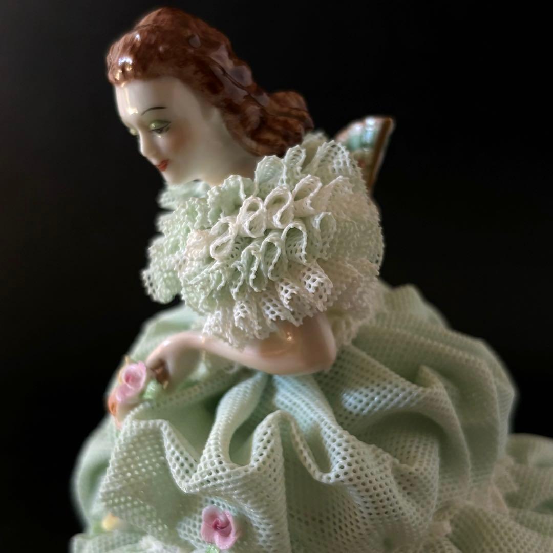 アイリッシュドレスデン　レースドール　Helena エメラルドコレクション