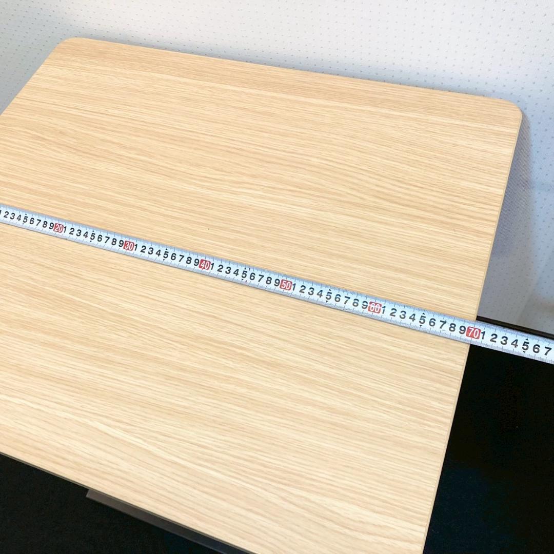 【引取限定】パブリック 木目調 カフェテーブル ミーティングテーブル