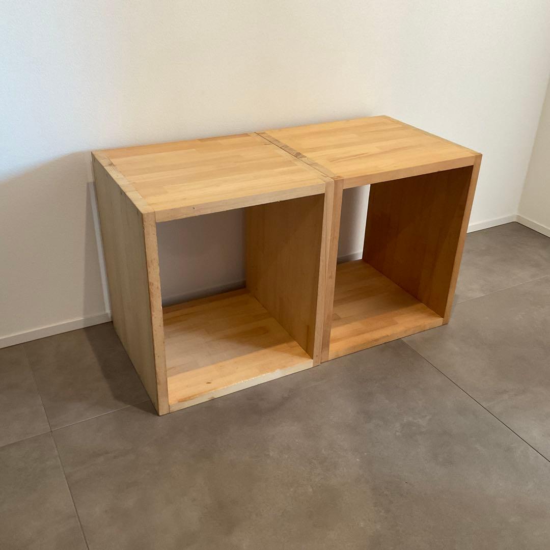 オール無垢　オーダーメイド　厚さ2.5cm 天然木材　シェルフ　棚　キャビネット