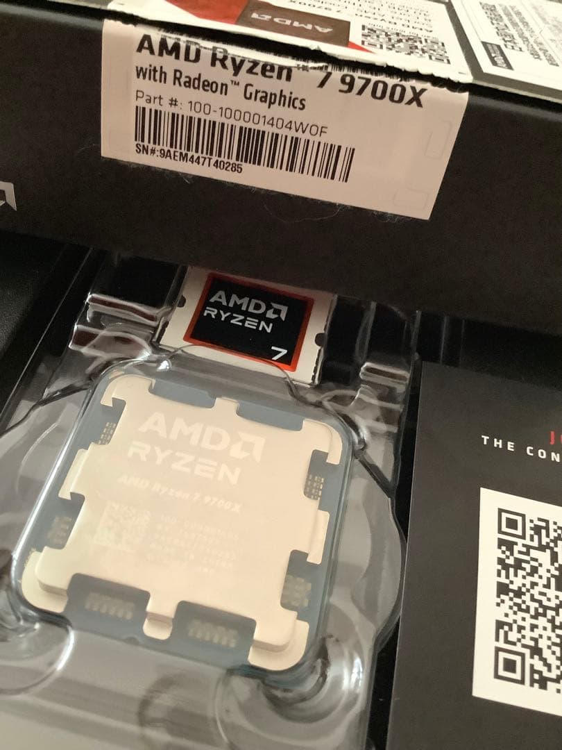 AMD / RYZEN 7 9700X CPU AM5 BOX 国内正規品