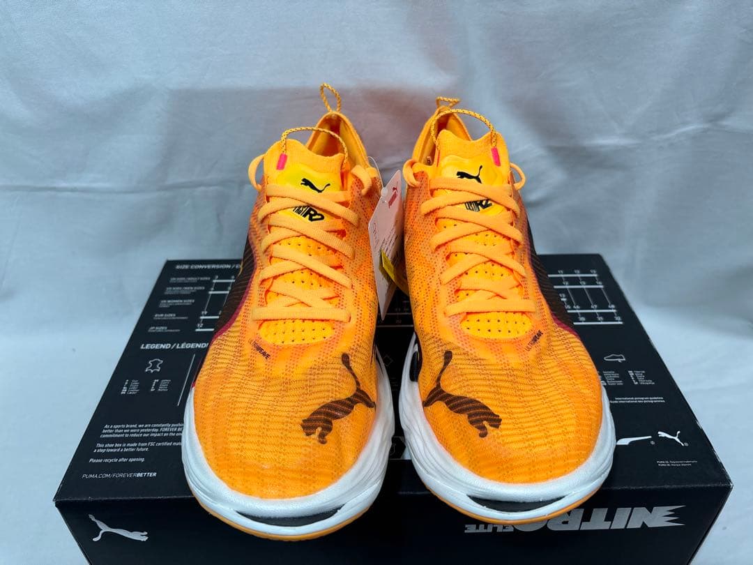 puma fast-r ニトロエリート 2 オレンジ 26 ニトロ　nitro