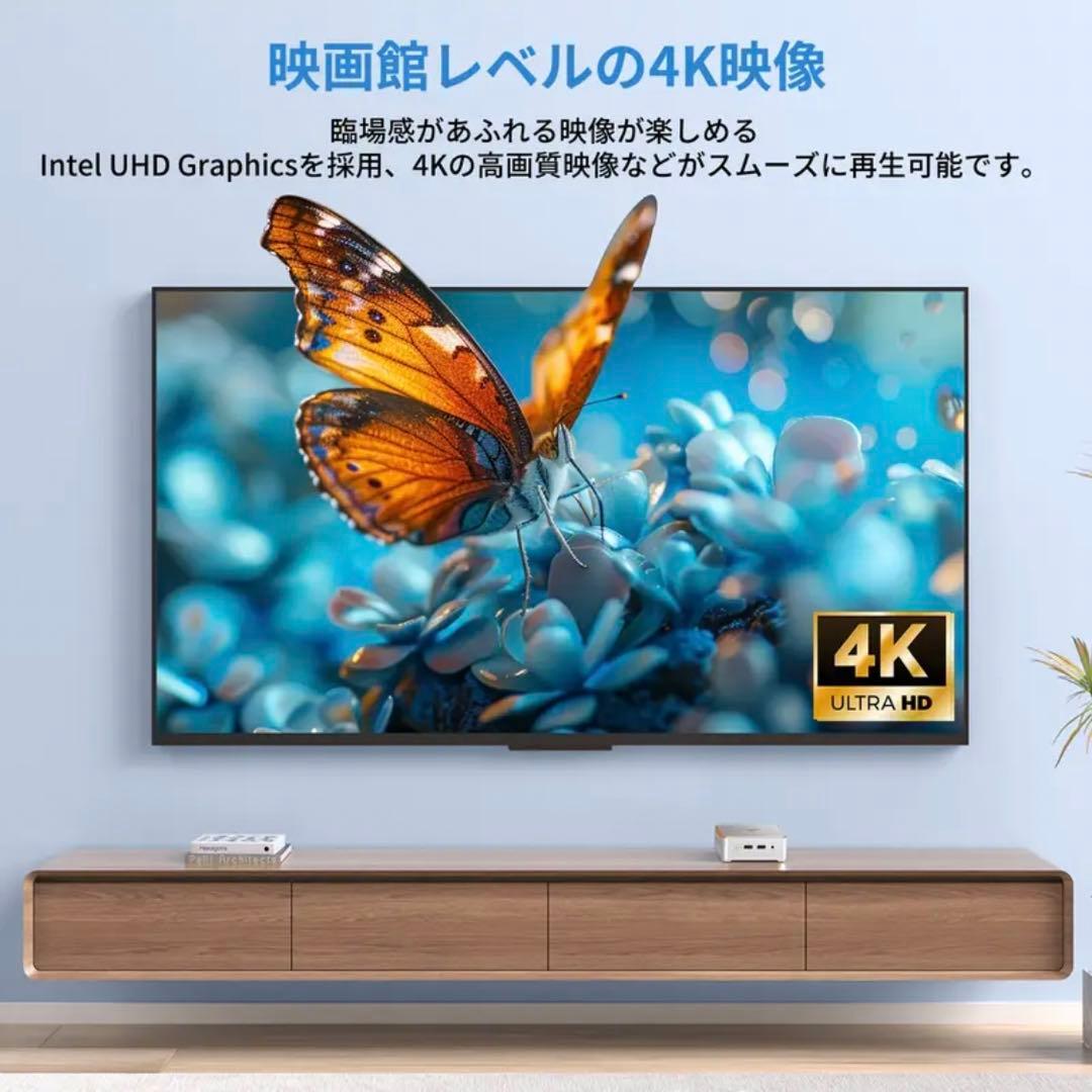 NiPoGi ミニpc 第12世代 N97 16GB+512GB SSD