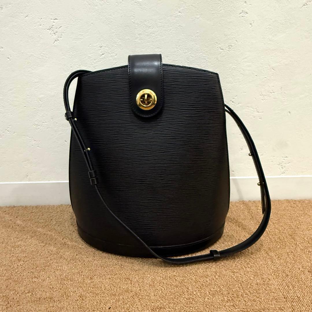 【sale】ルイヴィトン エピ クリュニー ショルダーバッグ バケツ型 黒