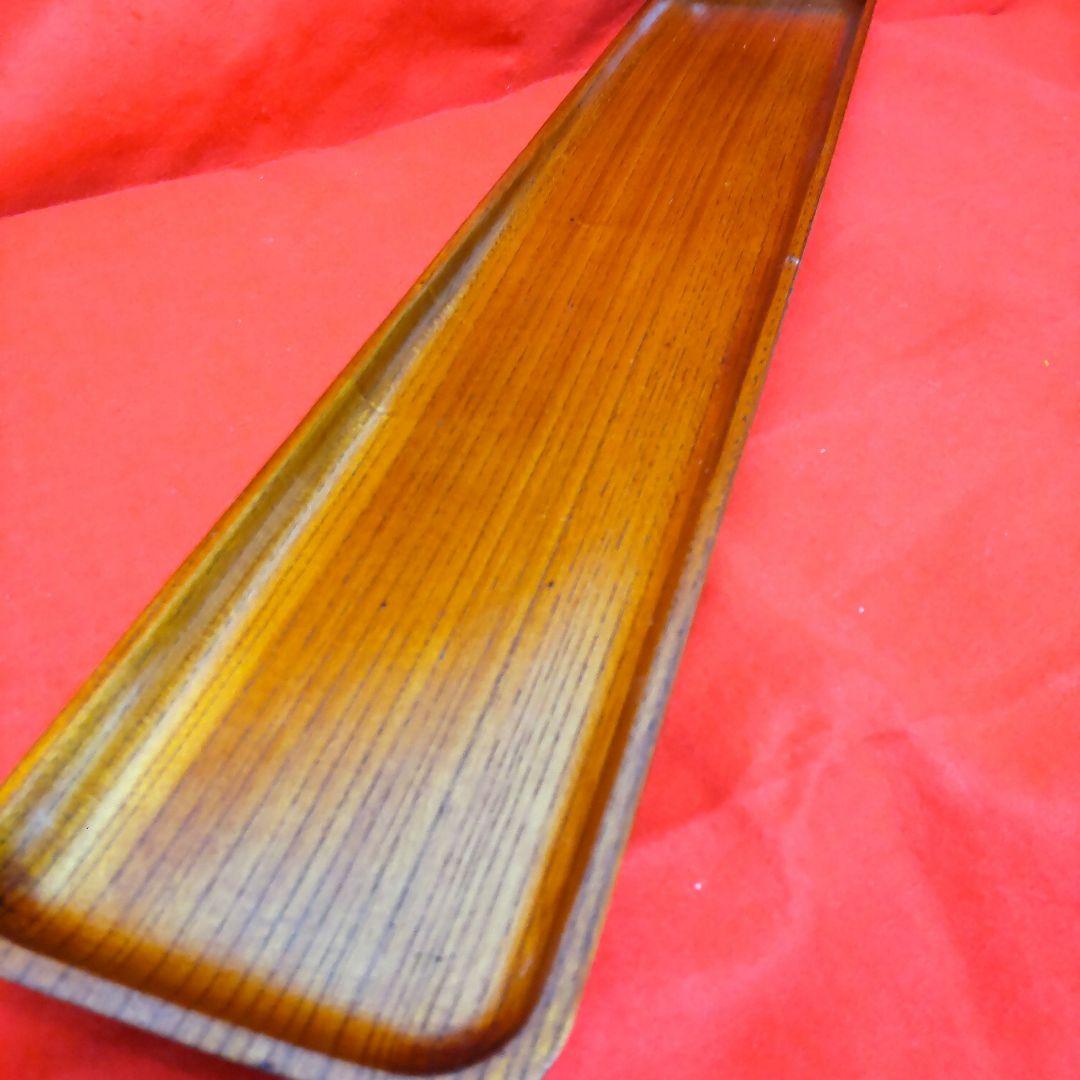 煎茶道具☆煎茶盆　一文字盆　(大)　欅　　53cm