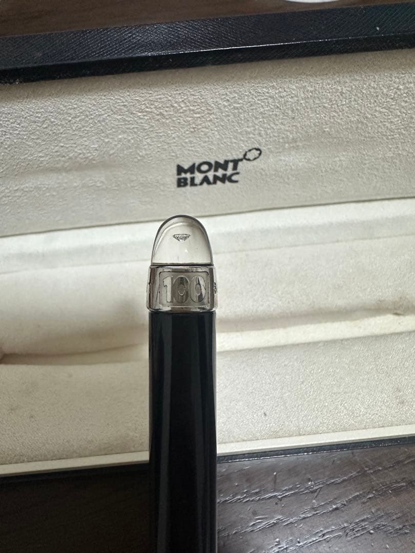 MONT BLANC ブラックボールペン 専用ケース付き