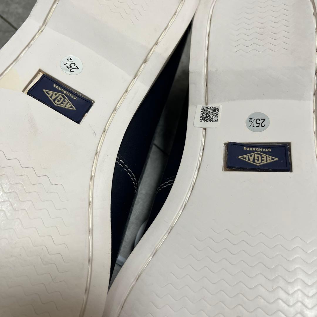 新品 REGAL STANDARDS デッキシューズ 25.5cm 送料無料
