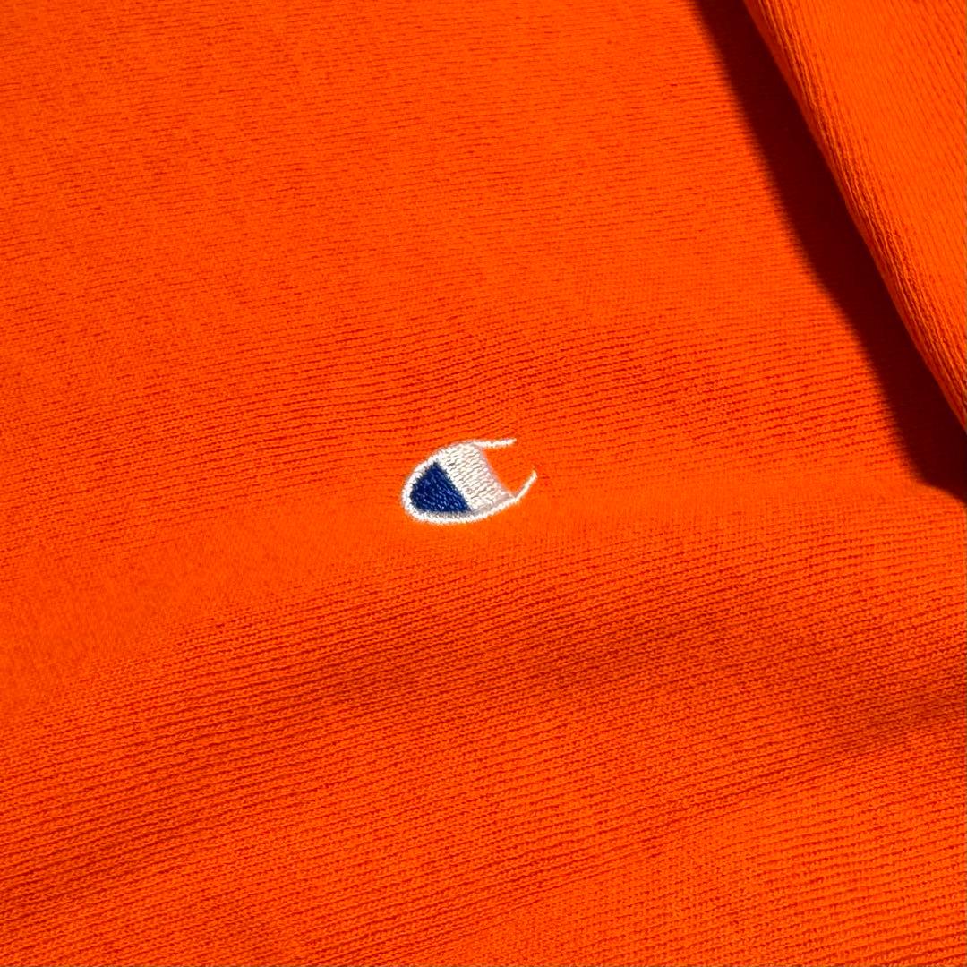 【M】90s champion チャンピオン リバースウィーブ オレンジ USA