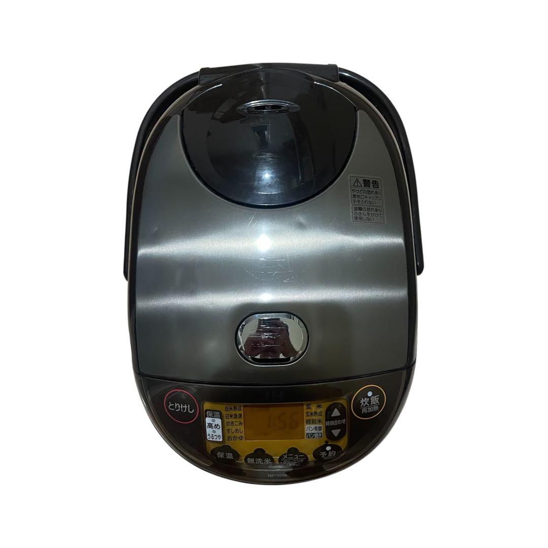 象印 NP-VI18 IH炊飯器ジャー 極め炊き ブラウン系 2018年製.