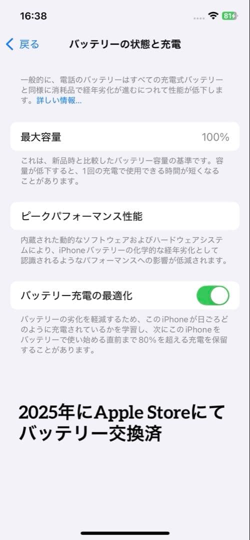 iPhone12 Pro 512GB シルバー　バッテリー100%