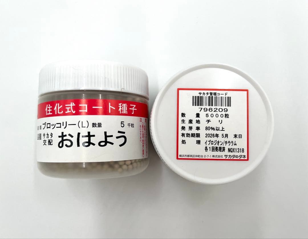 【匿名発送】大人気ブロッコリー種子（おはよう）5000粒