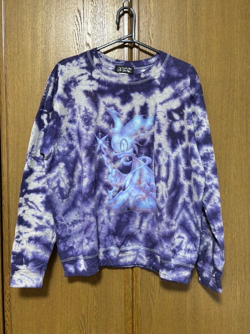 【naka renya × MINERAL】1/1 Tie dye sweat