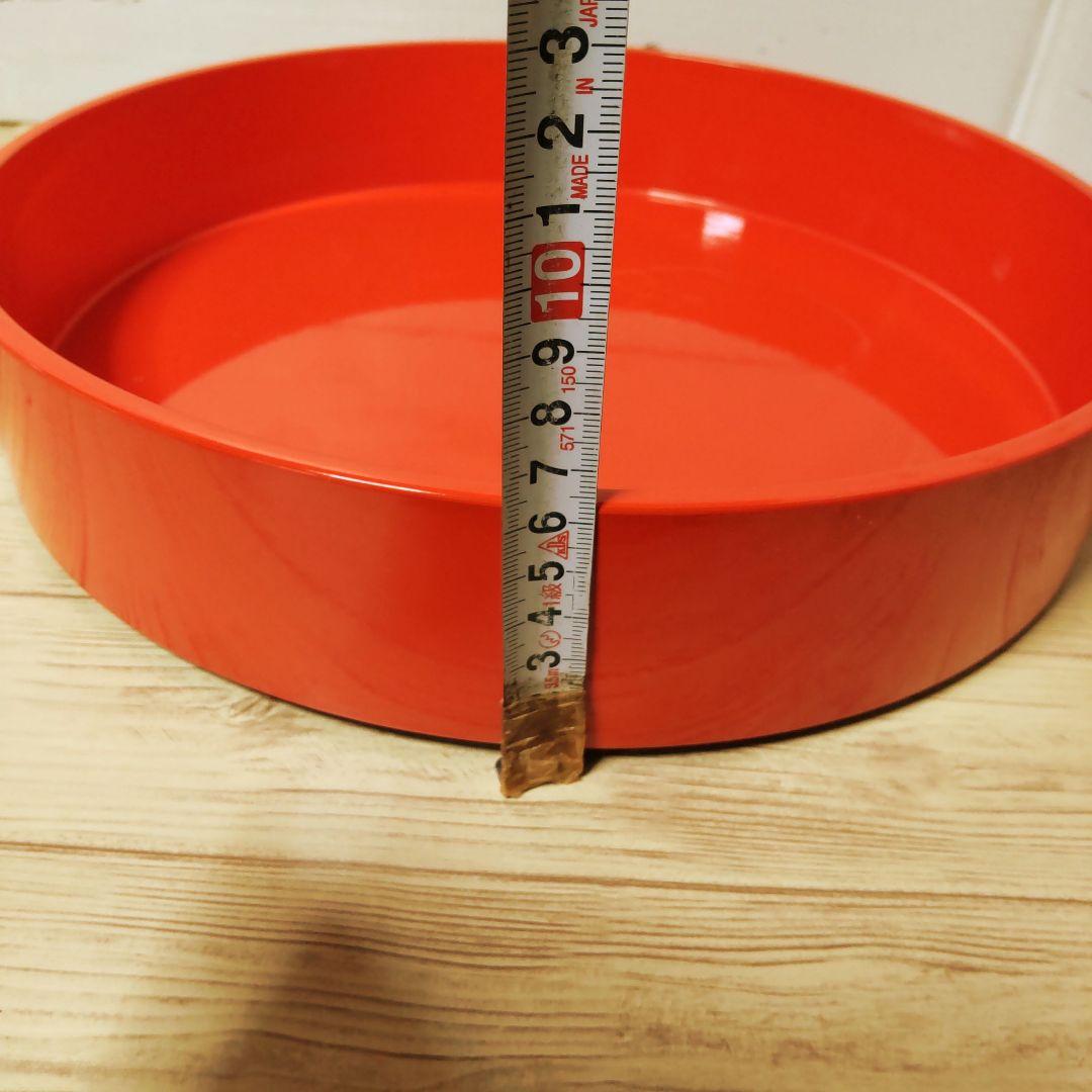 プラスチック花器　紺と赤　2個セット