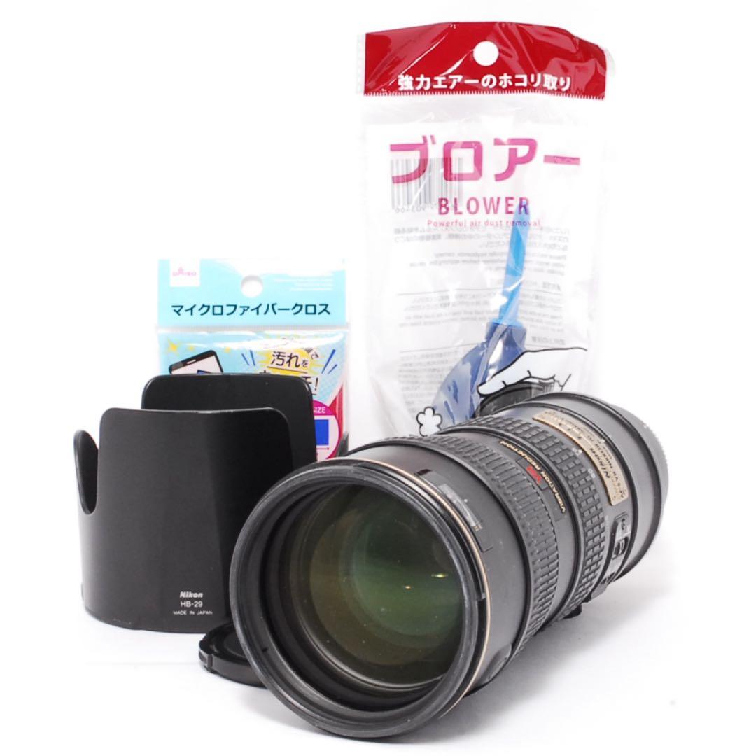 ◆美品◆Nikon VR AF-S 70-200mm◆手ぶれ補正付き望遠レンズ◆