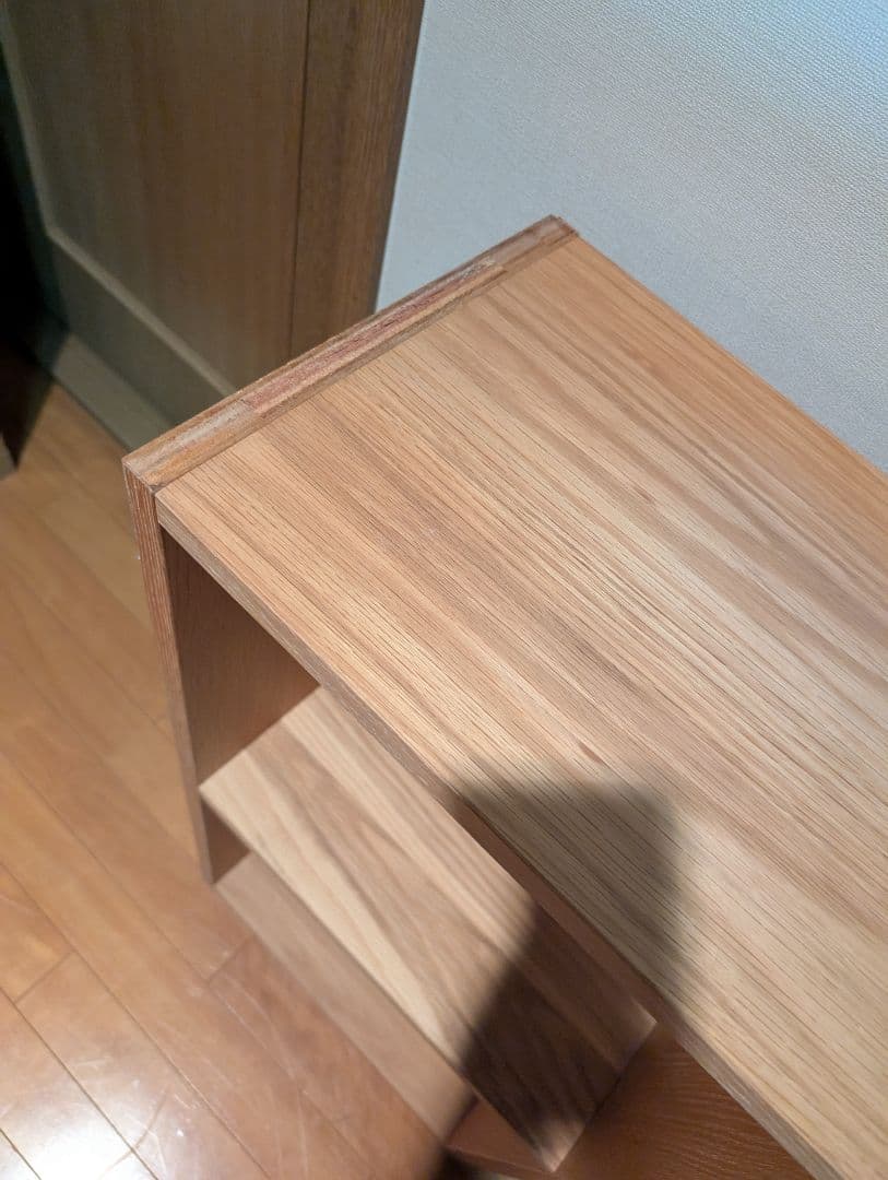 ベ*ー様 《送料込》無印良品 スタッキングシェルフ 2段×3 オーク 棚 木製家