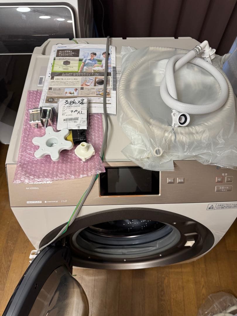 動作保証3ケ月　パナソニック　ドラム式洗濯機 NA-VX900AL 分解清掃済み