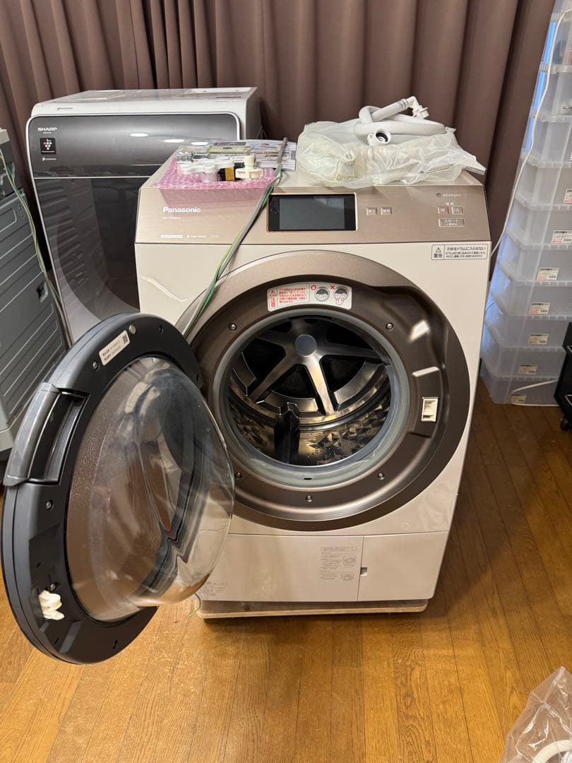 動作保証3ケ月　パナソニック　ドラム式洗濯機 NA-VX900AL 分解清掃済み