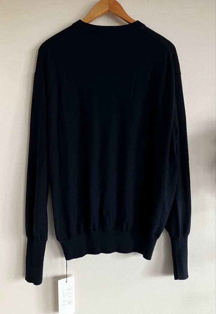 トップス A.PRESSE 22FW L/S Knit T-Shirt NAVY 3