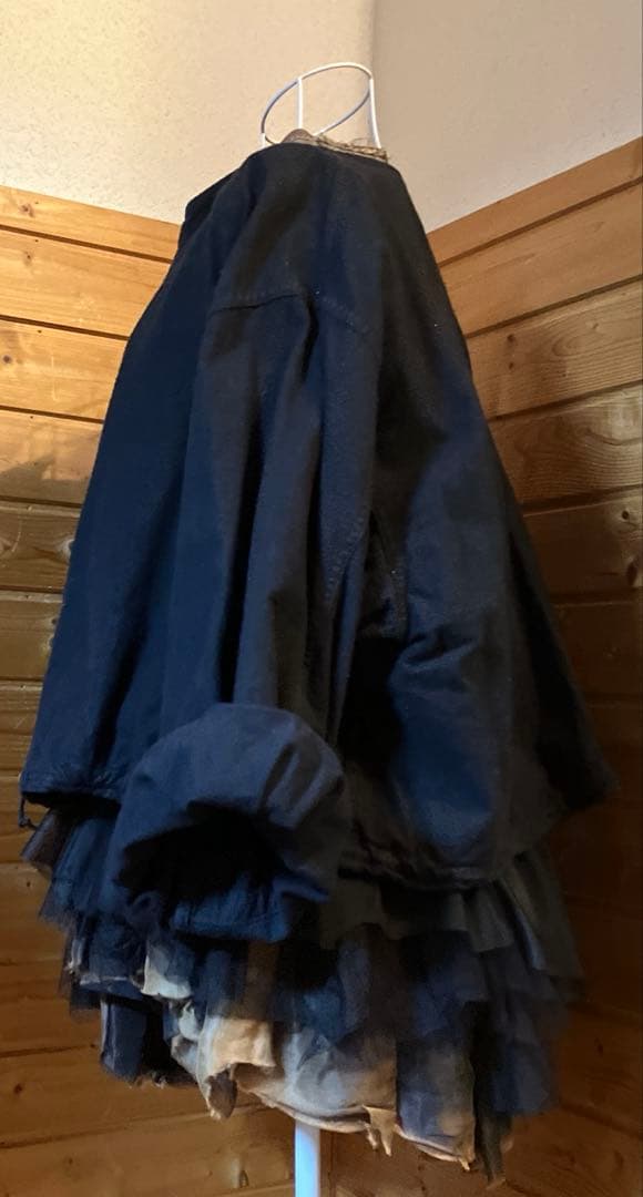 マルクルビアン　ティアードパワーネット　ノースリーブ　ジレ　トップス48