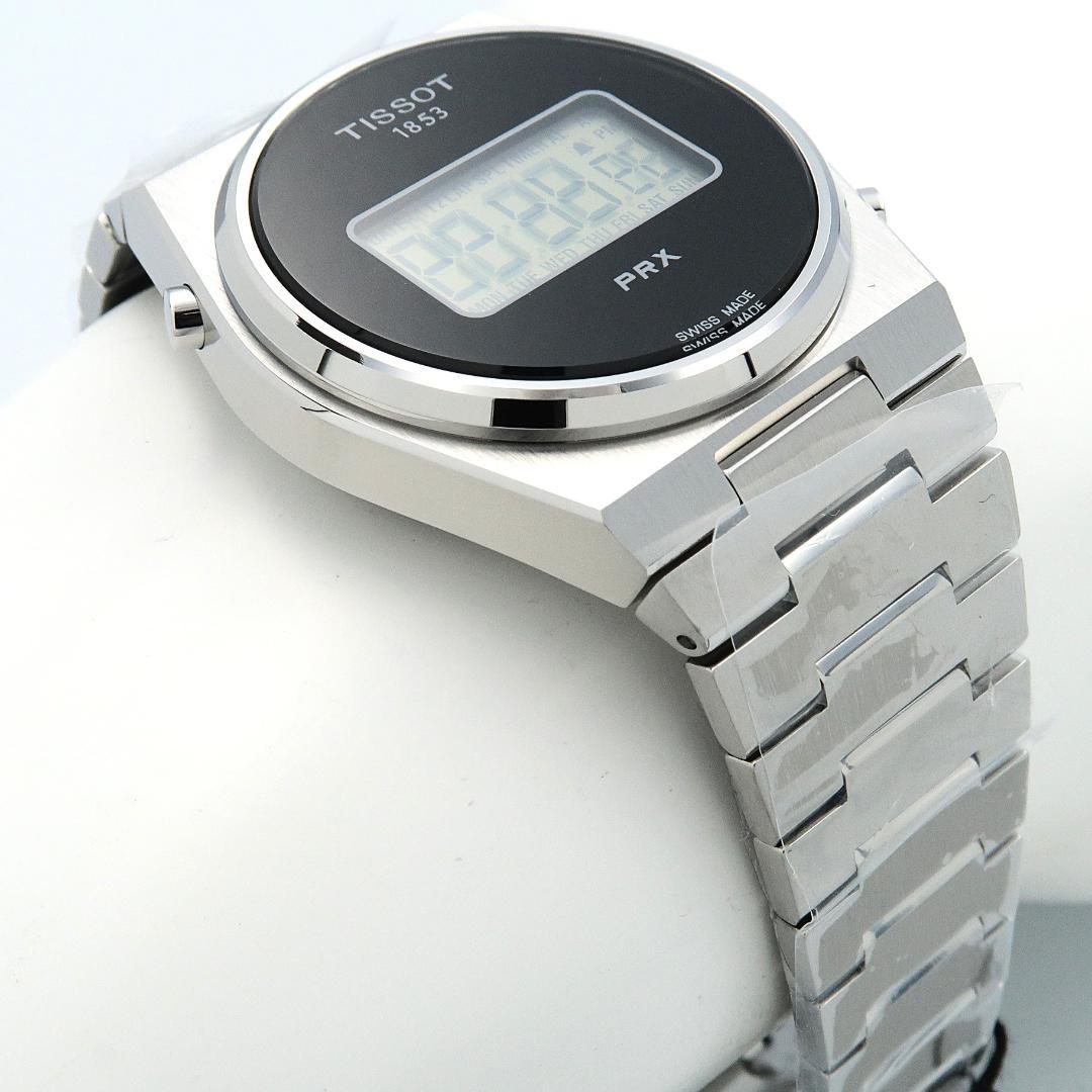 TISSOT ティソ　PRX Digital　デジタル　シルバー＆ブラック