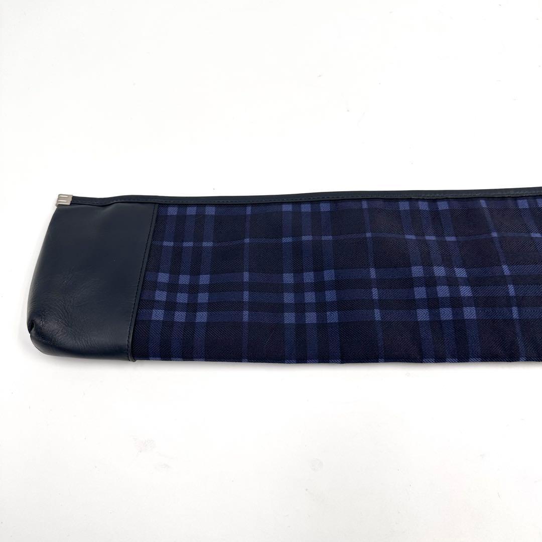 BURBERRY GOLF ノバチェック クラブケース 練習用 ナイロン 紺