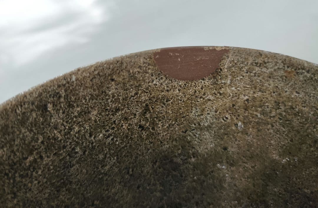 古唐津　小山路青手茶碗(発掘手)　④