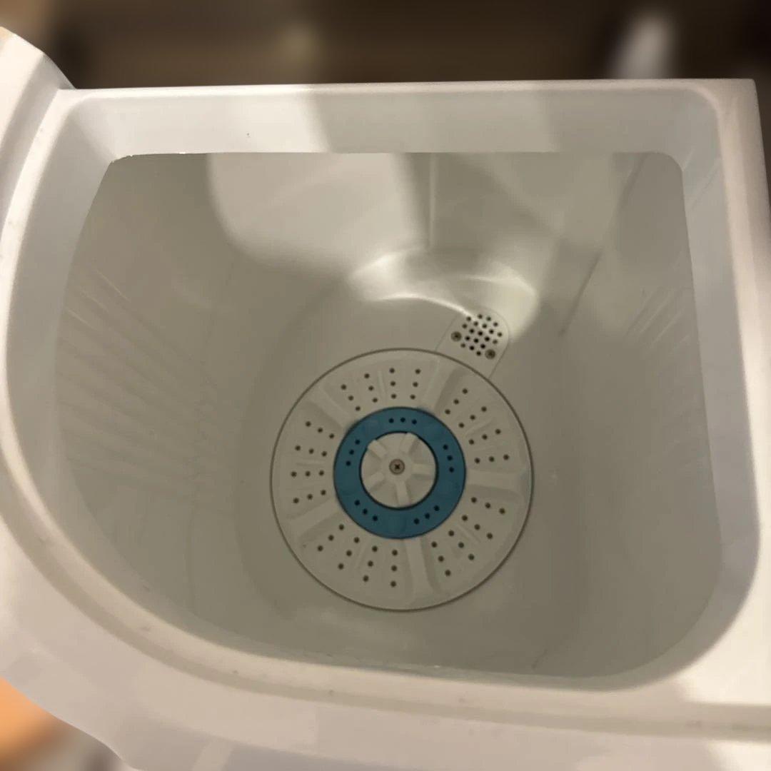 サンコー 小型二槽式洗濯機 別洗いしま専科 RCWASHR4 新品同様