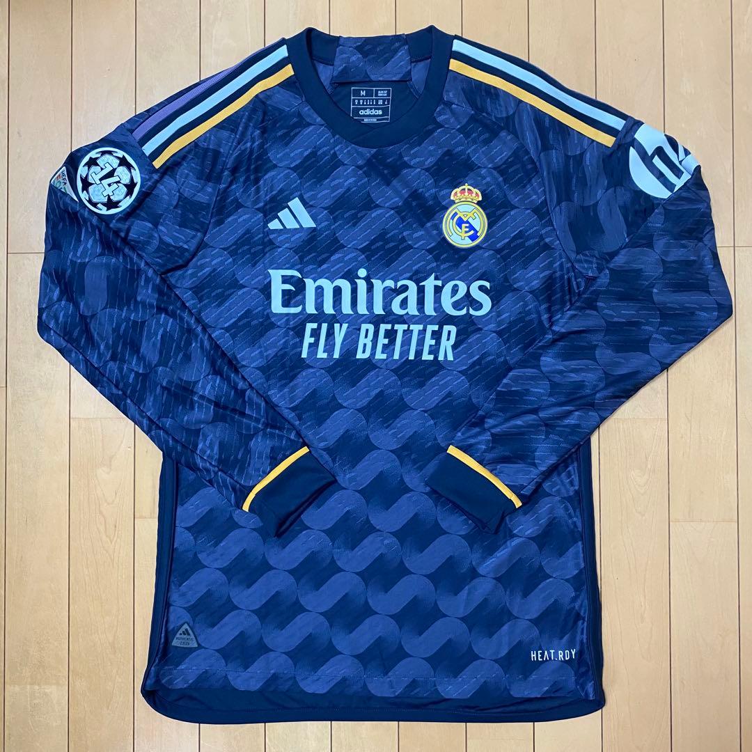 【正規品】レアル・マドリード 23/24 ベリンガム アウェイ オーセン 長袖