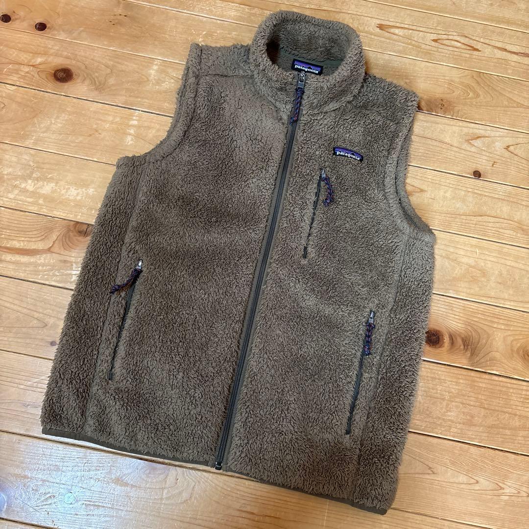patagonia ロスガトス フリース ベスト ブラウン Sサイズ