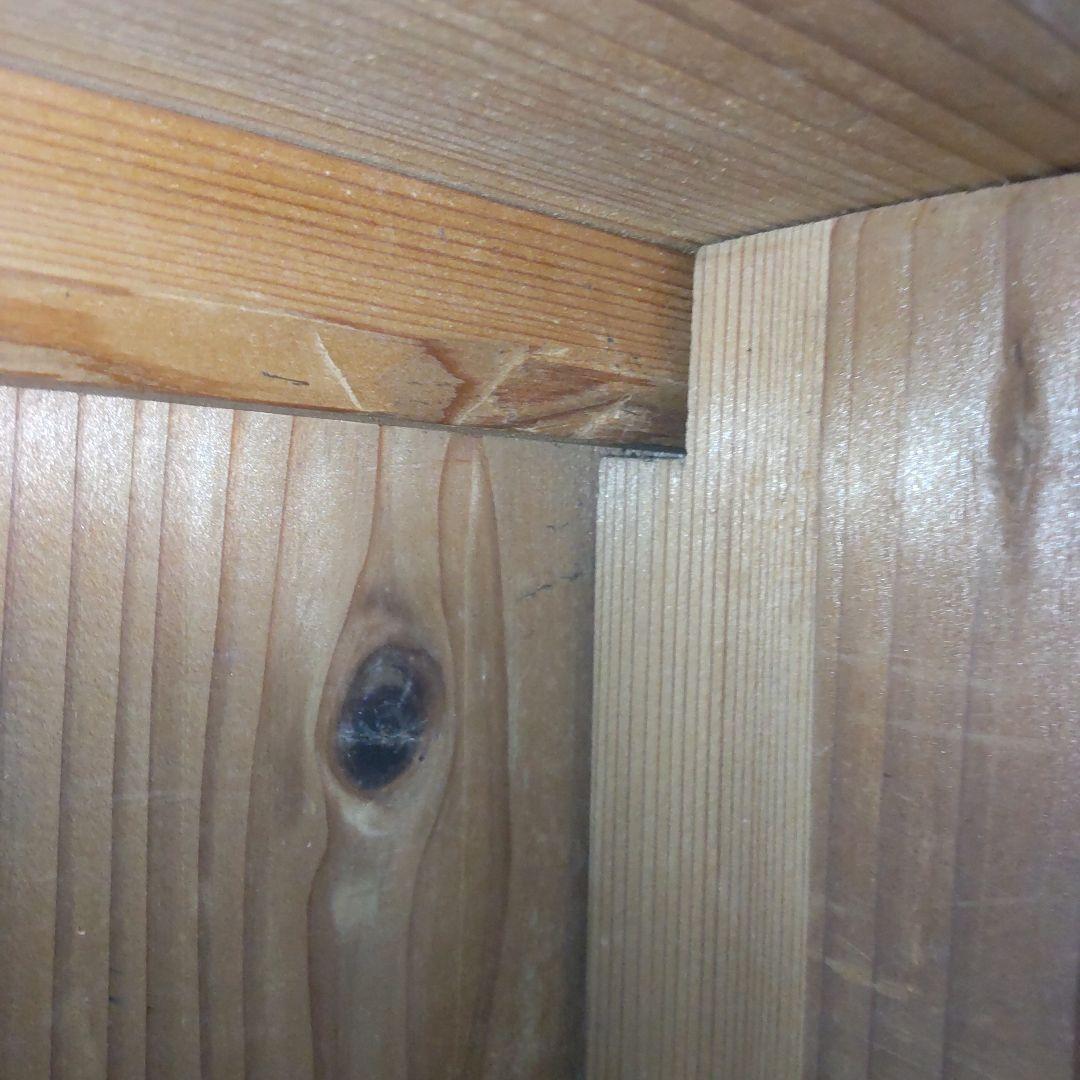 昭和レトロ　戸棚　縦45cm横106cm高さ75cm