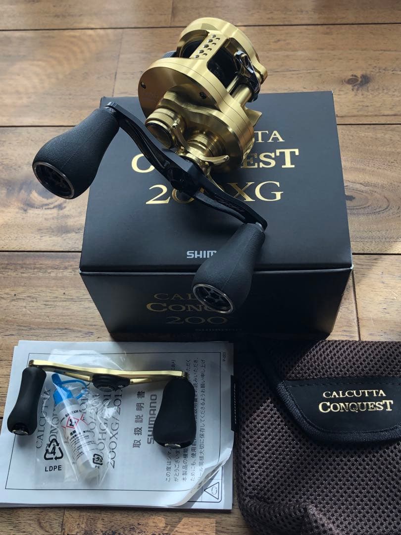 美品　カルカッタコンクエスト200 XG DRT バリアル95 カルフォーム