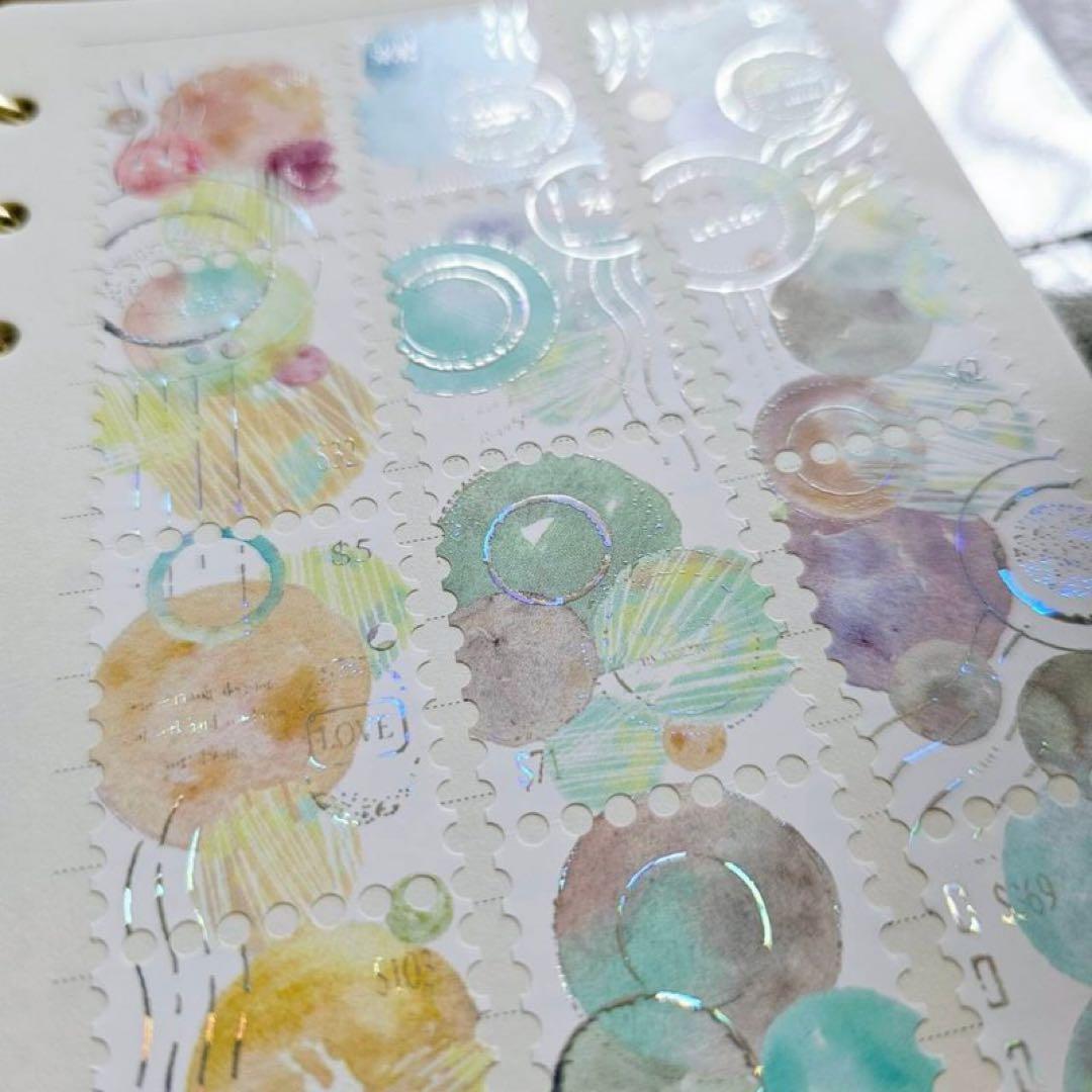 ⭐️SALE⭐️仙女丸《泡在郵票裡》海外マスキングテープ　マステ 【1991】