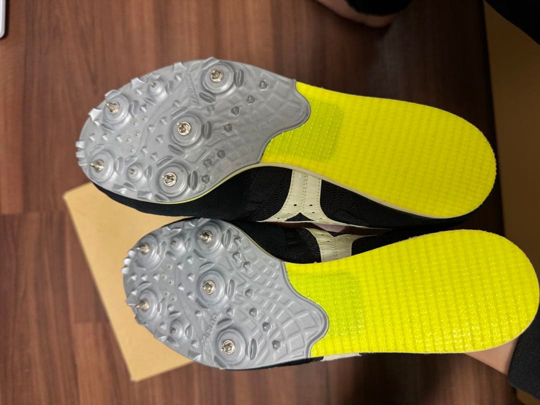 Mizuno スパイク・シューズ ブラック/ホワイト26.5佐藤ゆうきモデル