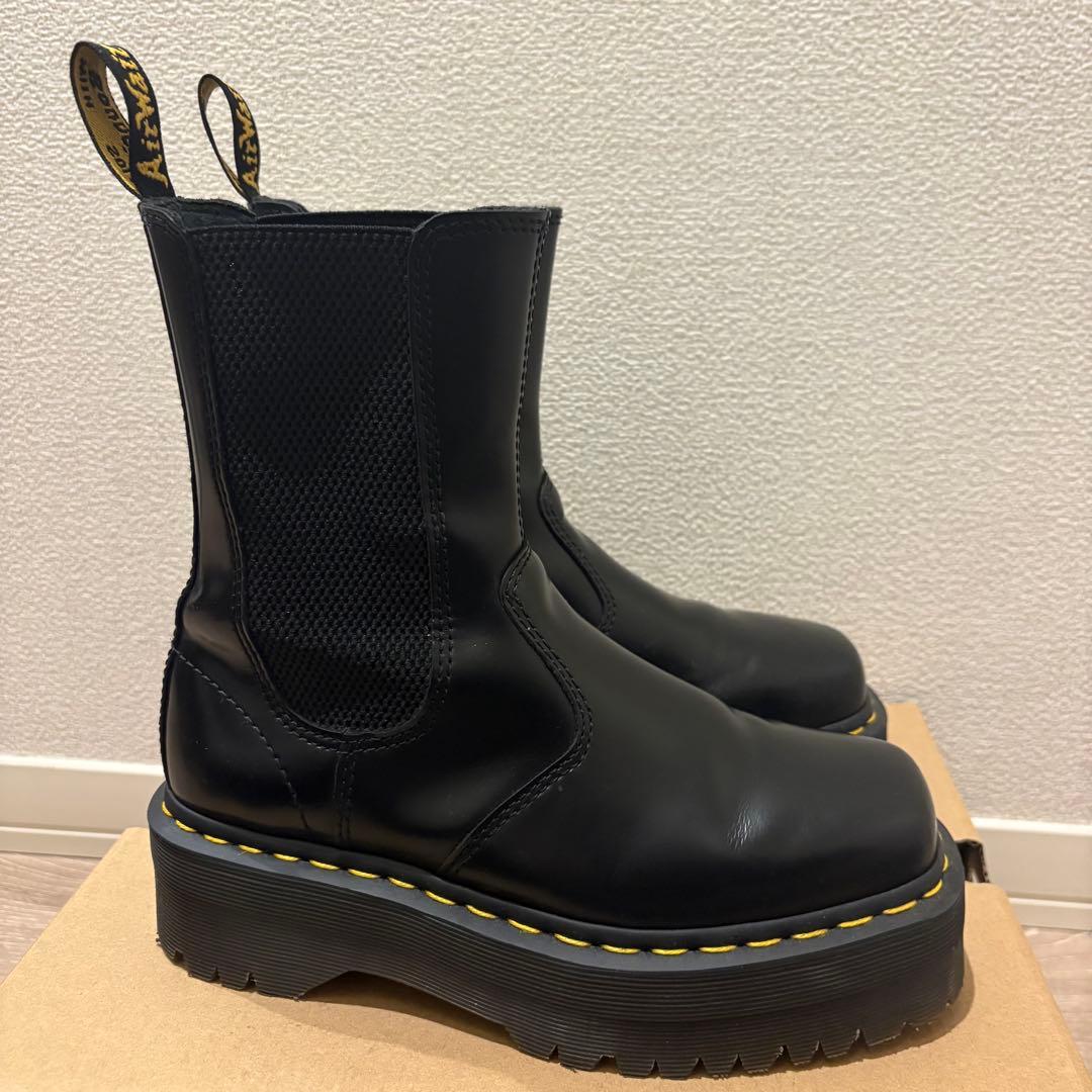 美品Dr. Martens マーチン チェルシー サイドゴアブーツ 厚底23cm