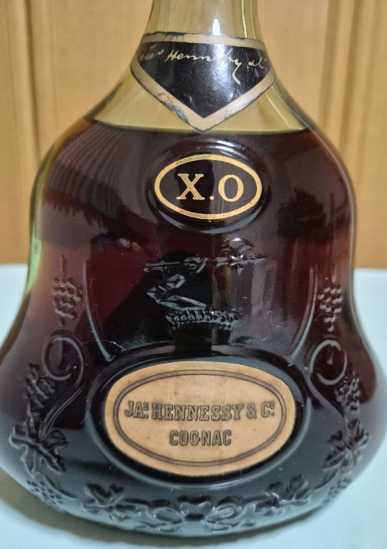 【未開栓】ヘネシー X.O 金キャップ グリーンボトル 700ml JA'S表記