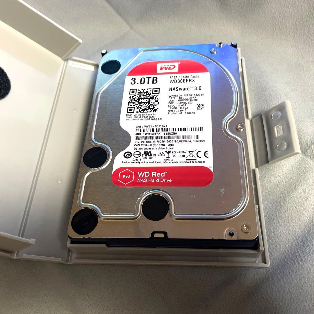WD RED 3TB ハードケース付