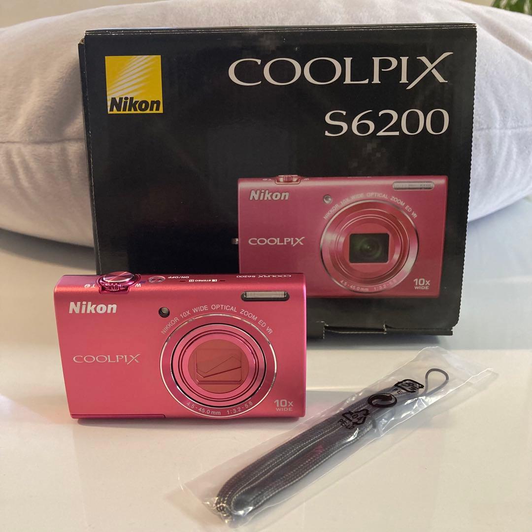 Nikon COOLPIX S6200 チェリーピンク